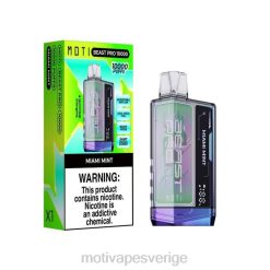 MOTI Vape Disposable Sverige - MOTI Beast Pro engångsvape (5 %, 10 000 bloss) DR2V48 miami mynta