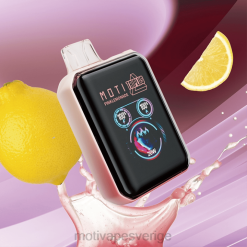 MOTI Vape Disposable Sverige - MOTI Triplus 20k engångsvape (5 %, 20 000 bloss) DR2V8 rosa lemonad
