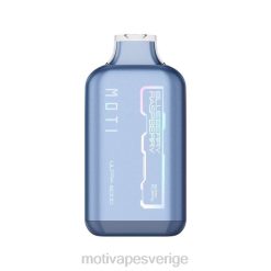 MOTI Vape For Sale - MOTI Ultra engångsvape (5%, 6000 bloss) DR2V29 blåbärshallon