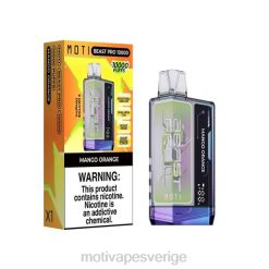 MOTI Vape Near Me - MOTI Beast Pro engångsvape (5 %, 10 000 bloss) DR2V47 mango apelsin