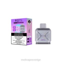 MOTI Vape Near Me - MOTI Go Pro engångs pod DR2V97 svart pärla isig
