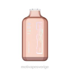 MOTI Vape Review - MOTI Ultra engångsvape (5%, 6000 bloss) DR2V36 mango persika vattenmelon