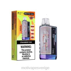 MOTI Vape Sverige - MOTI Beast Pro engångsvape (5 %, 10 000 bloss) DR2V51 jordgubbskiwi