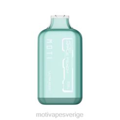 MOTI Vape Sverige - MOTI Ultra engångsvape (5%, 6000 bloss) DR2V31 grönt äpple persika